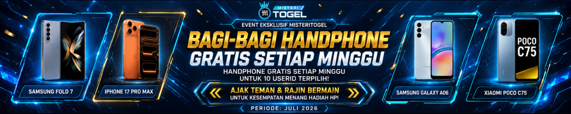 EVENT SPESIAL JULI MISTERITOGEL